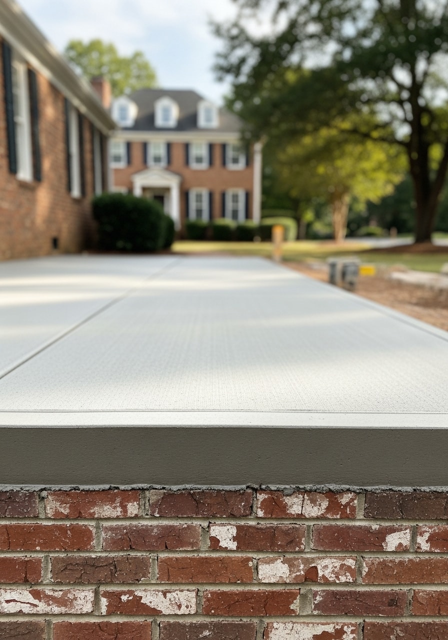 Close-up of quality work completed in an Atlanta neighborhood, demonstrating professional standards and attention to detail.